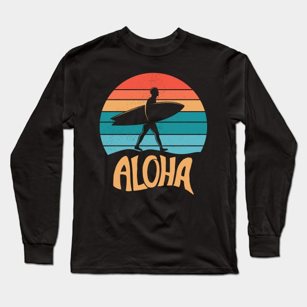 Surfer Long Sleeve T-Shirt by Norse Magic